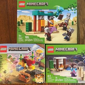 LEGO Minecraft Building Toy Set - Multicolor